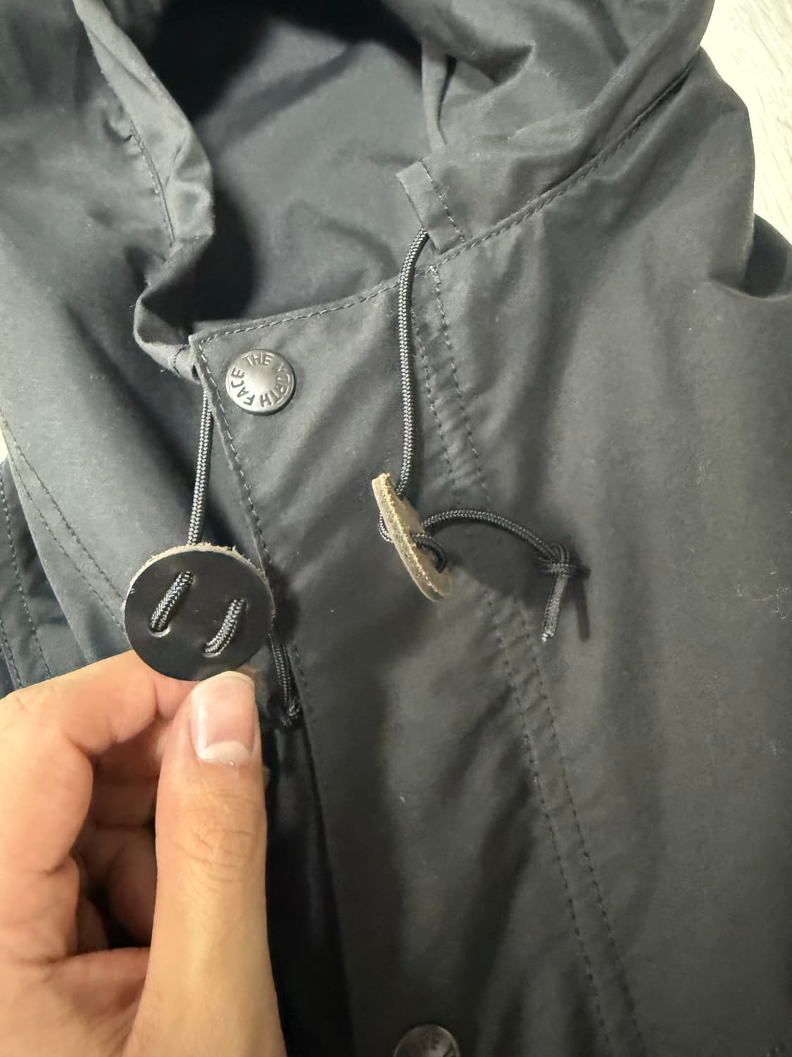 (M)노스페이스 퍼플라벨 마운틴 파카 윈드브레이커 블랙 상품이미지3