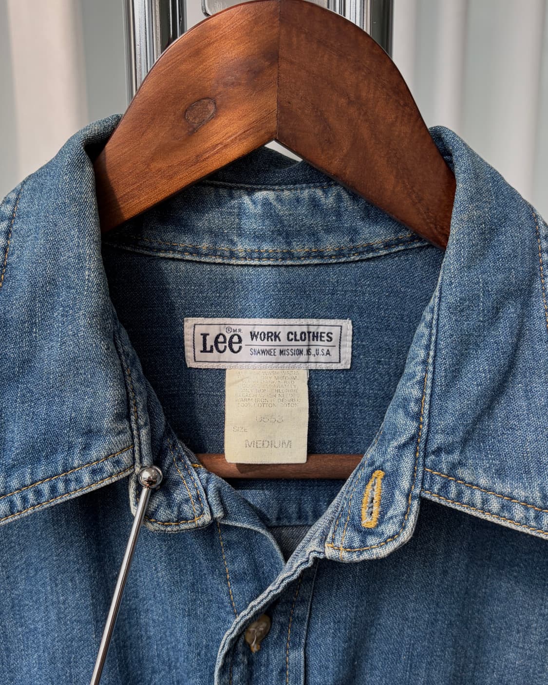 [M]Lee 리 데님 워크 셔츠 상품이미지8