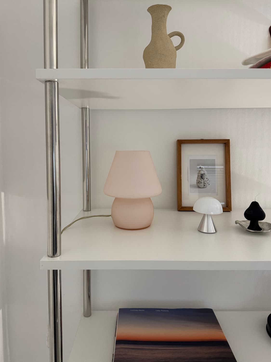 무라노 빈티지 머쉬룸 램프 1970s 상품이미지3