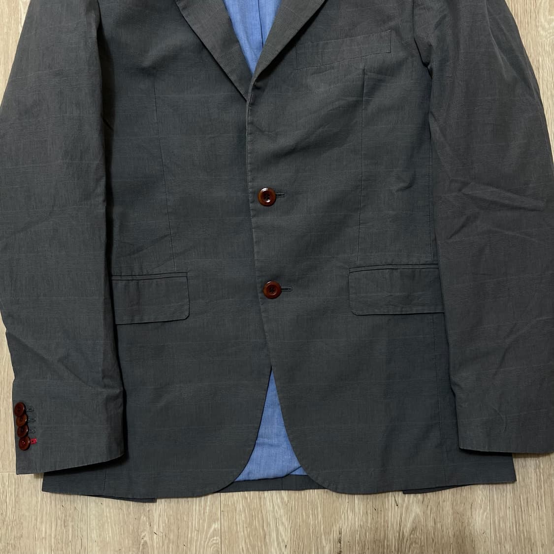 타미힐피거 남성 싱글 블레이저 정장 자켓 S/90  상품이미지3