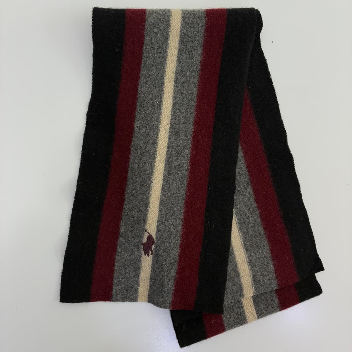 Polo  폴로 랄프로렌 자수 램스울 머플러 상품이미지2