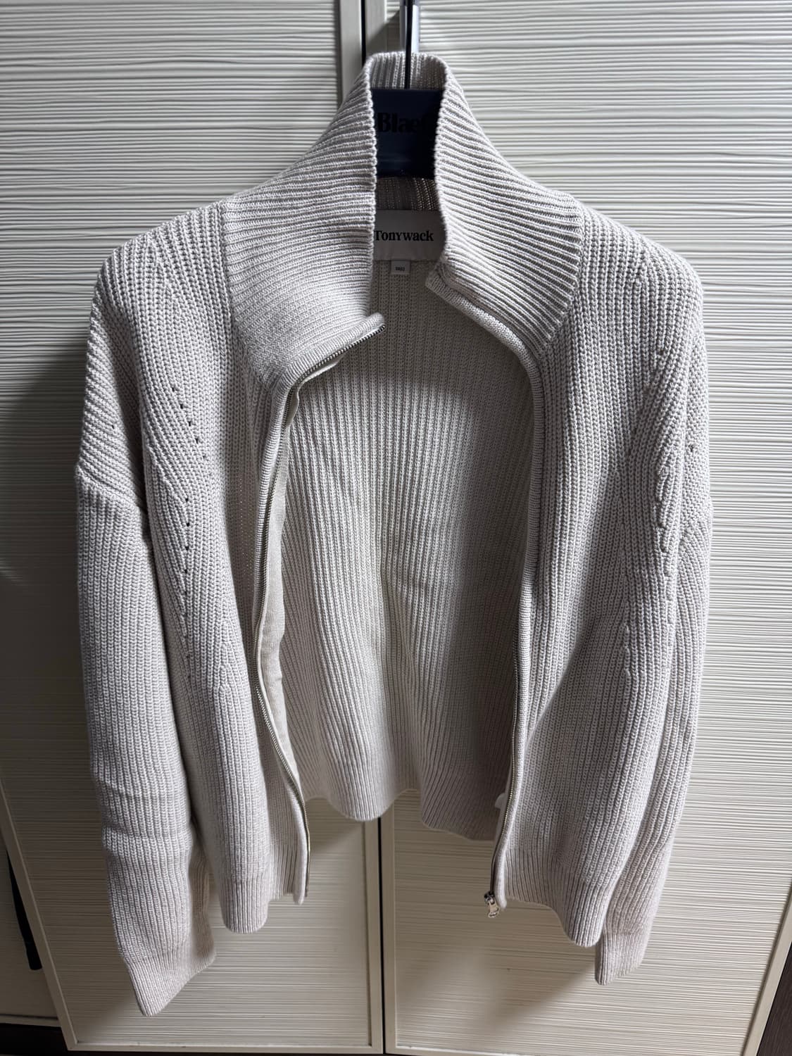 토니웩 니트 집업 상품이미지1