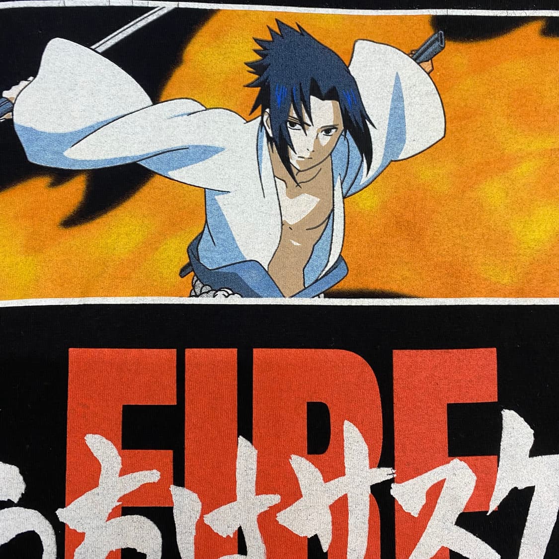 나루토 사스케 오피셜 애니메이션 티셔츠 상품이미지5