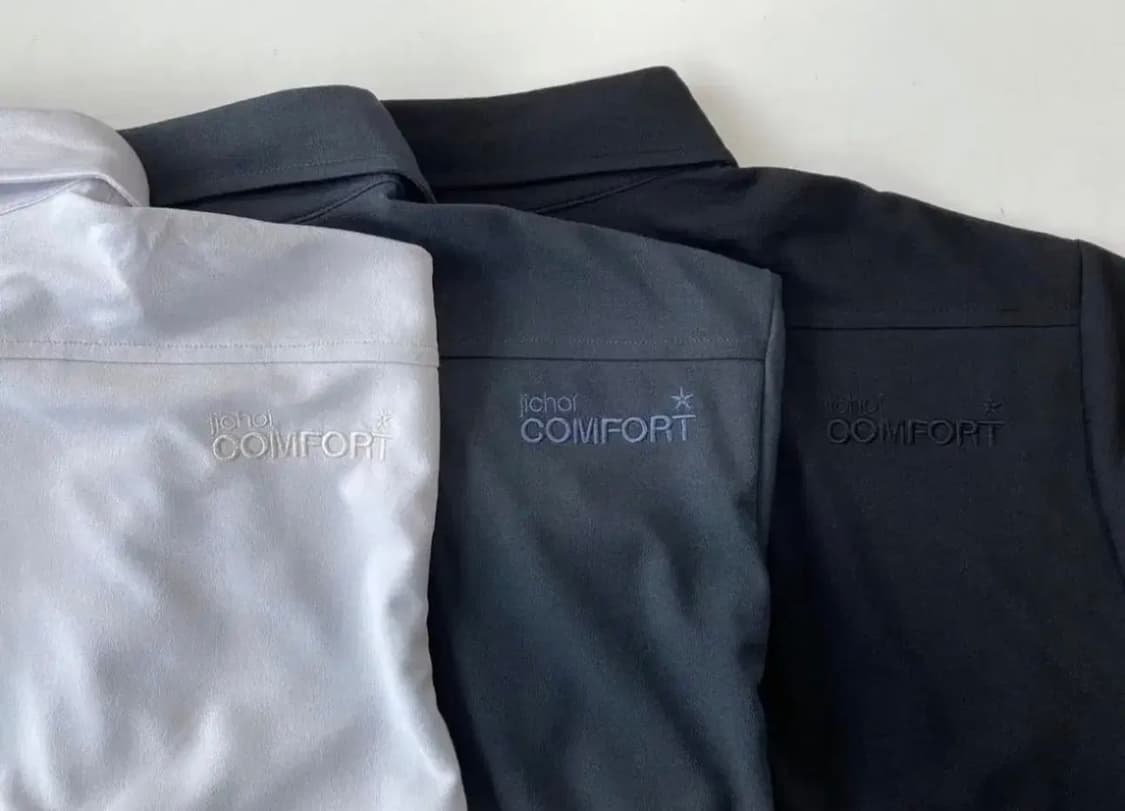 지초이 컴포트 22-005 셔츠 라이트 그레이 판매 상품이미지2