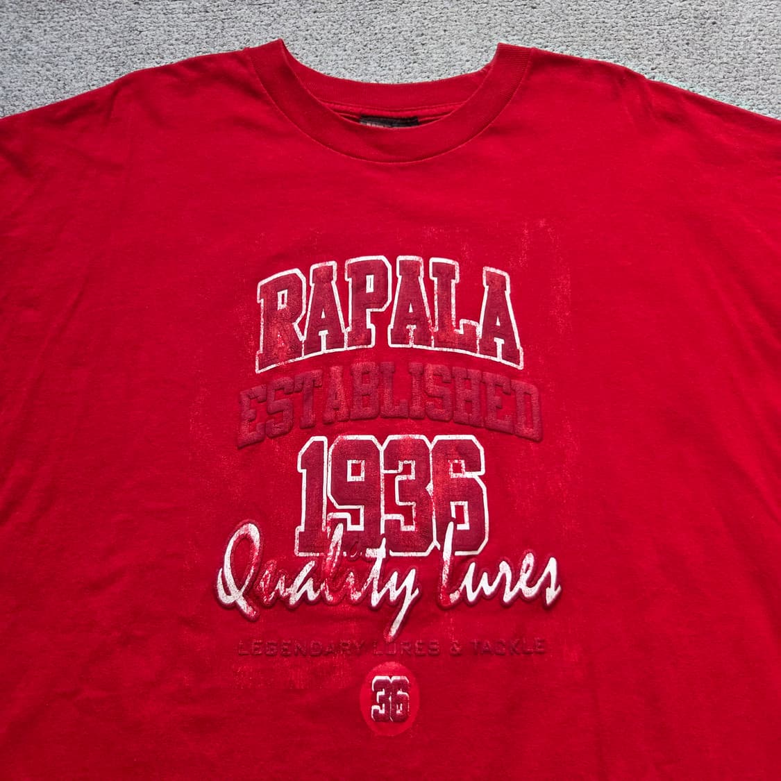 멕시코제 90s Rapala 반팔 티셔츠 XL(105) 상품이미지2