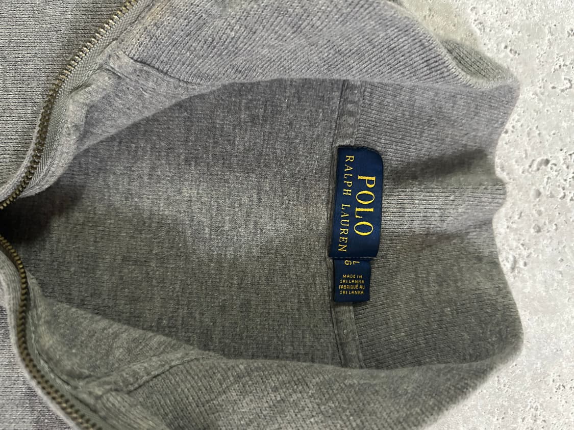 폴로 랄프로렌 그레이 하프집업 상품이미지4