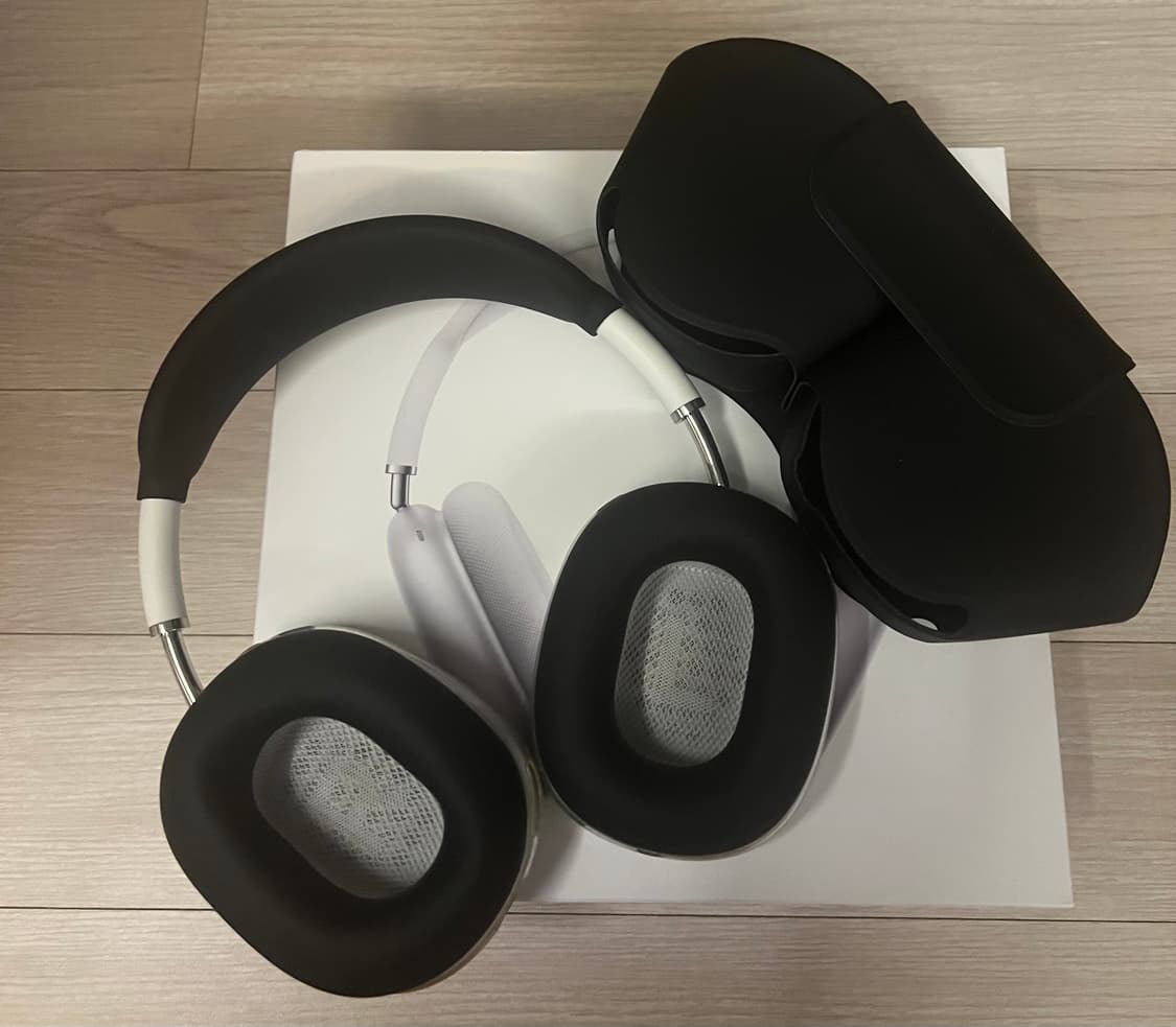 (풀박스) 애플 에어팟 맥스 실버 상품이미지3