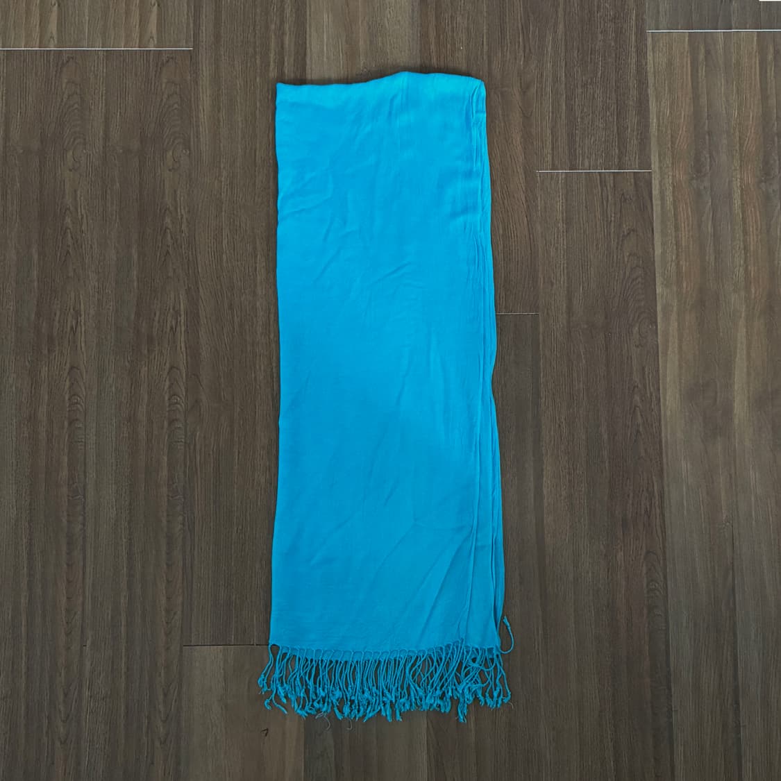 Turquoise Fringe Scarf 상품이미지3