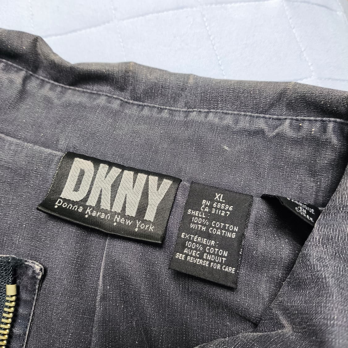 [XL] DKNY 가먼트워싱 초어 워크 자켓 상품이미지4