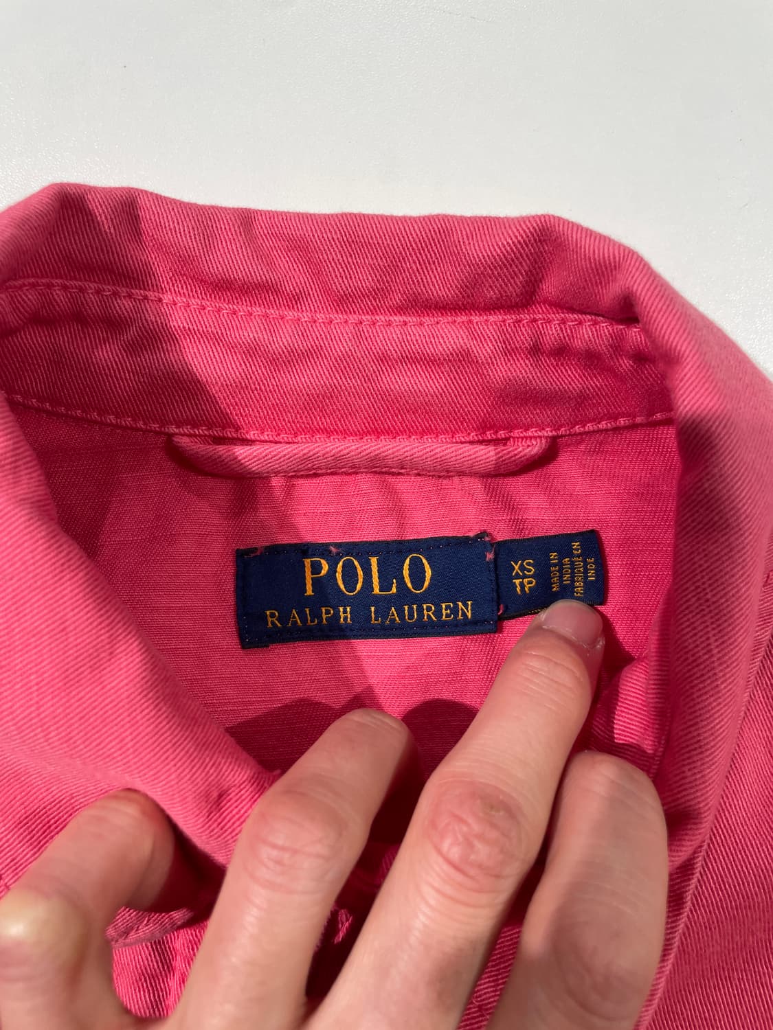 폴로 랄프로렌 플라밍고 화이트포니 스펠링 투 웨이 스윙 탑 자켓 상품이미지7