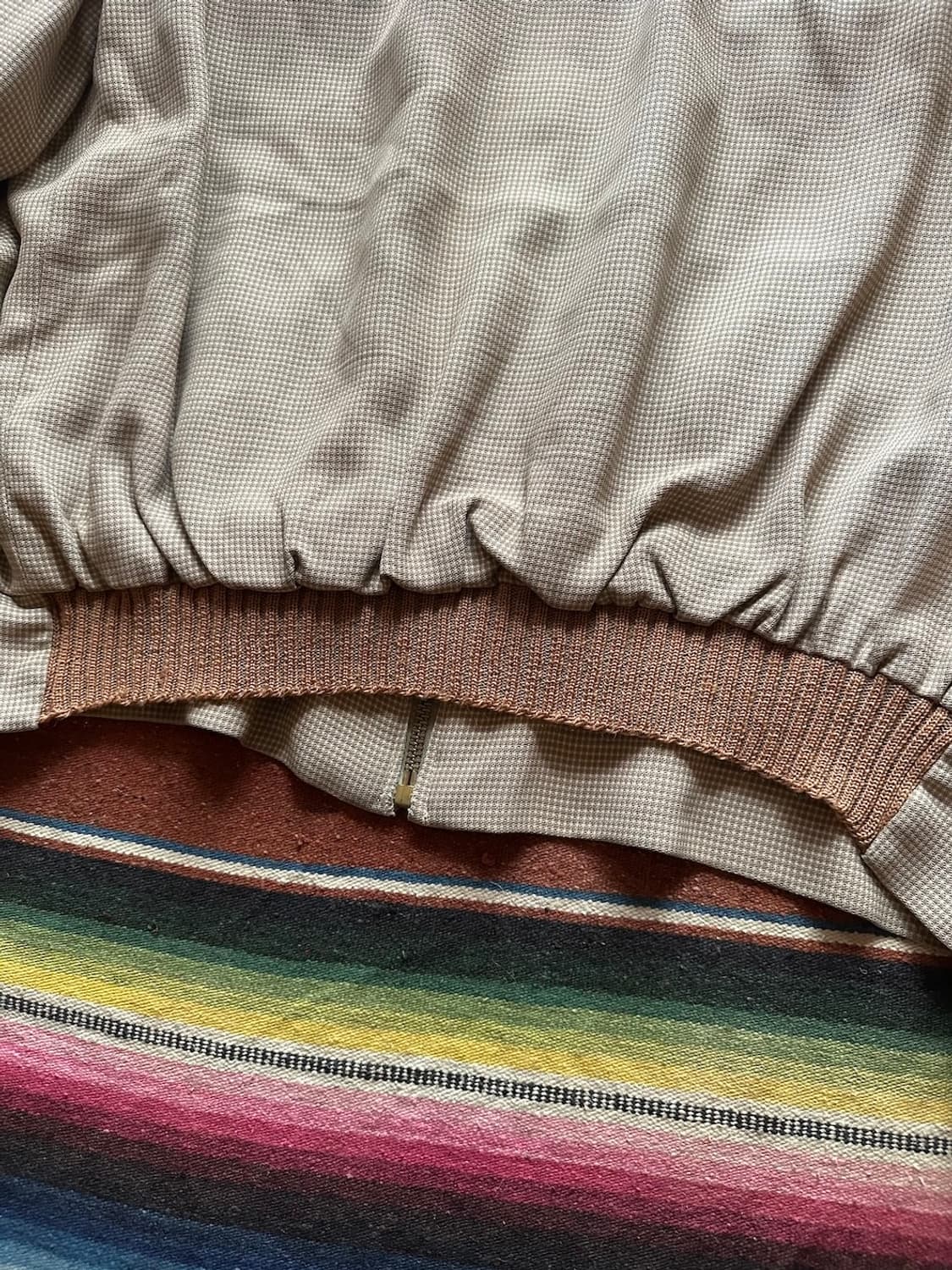 50s USA Rockabilly Gabardine Jacket 상품이미지8