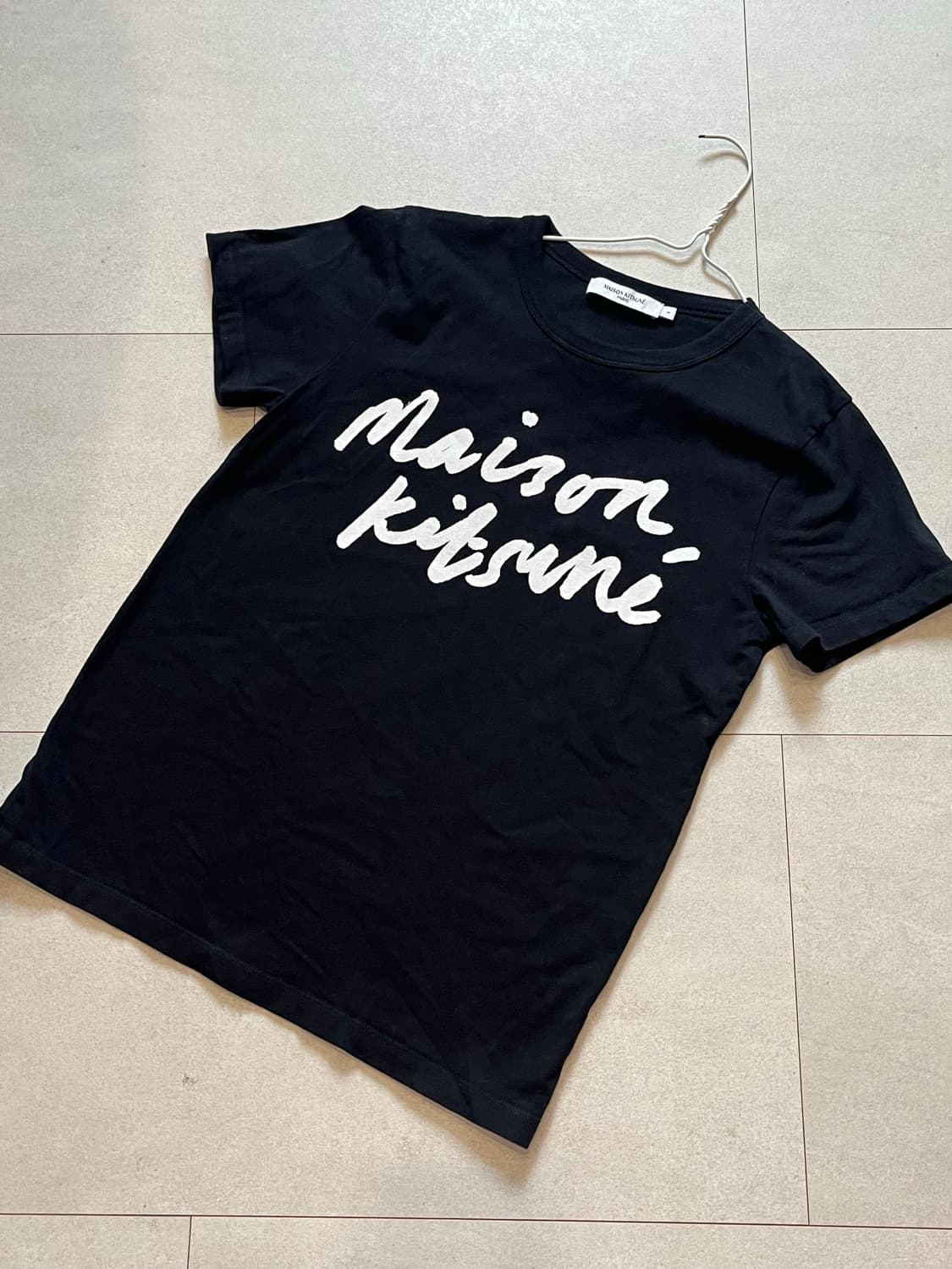 메종키츠네 로고 반팔 티셔츠 S 상품이미지1