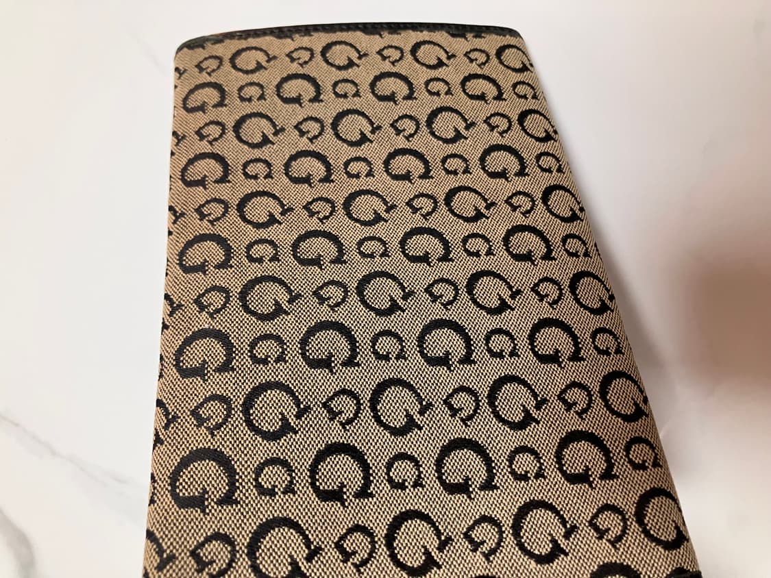 Y2K 갸루 스타일 게스 호피 송치 지갑 모노그램 상품이미지2