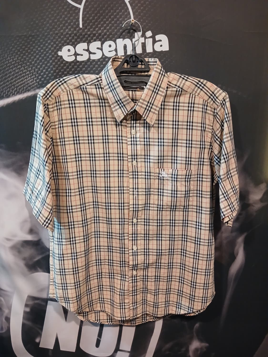 버버리 체크반팔셔츠 상품이미지1