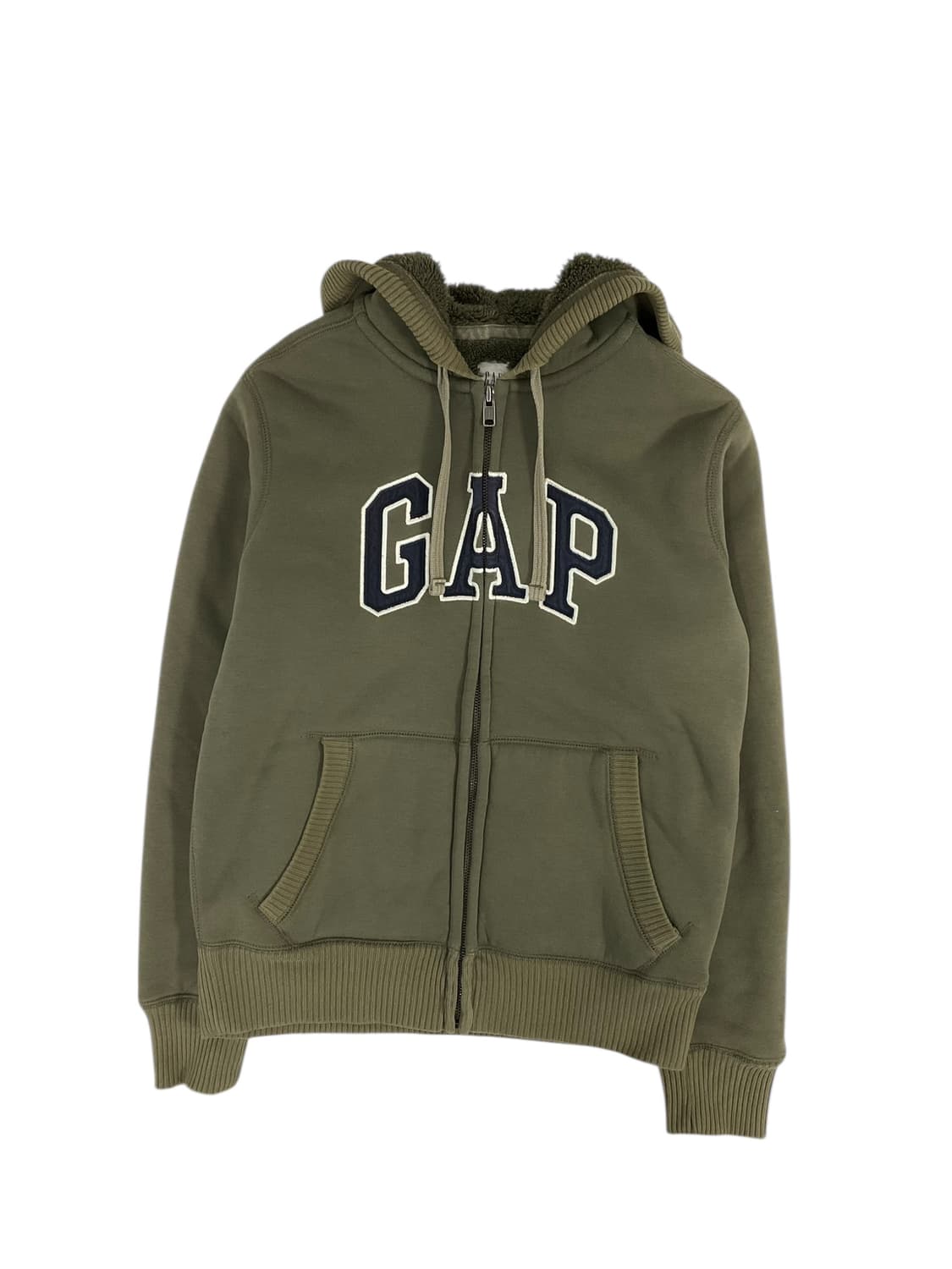 갭 카키 후드집업 상품이미지1