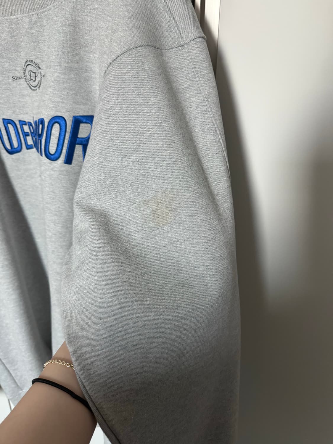 아더에러 베리프 로고 스웨트셔츠 맨투맨 그레이 A1 상품이미지3