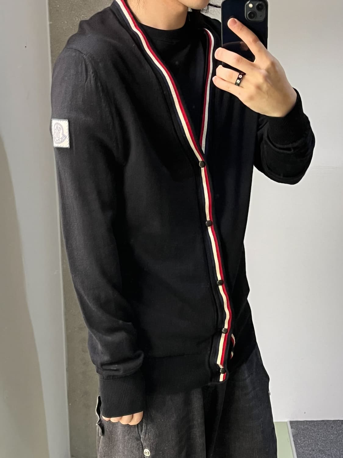 몽클레르 감마 블루 5B 가디건 상품이미지2