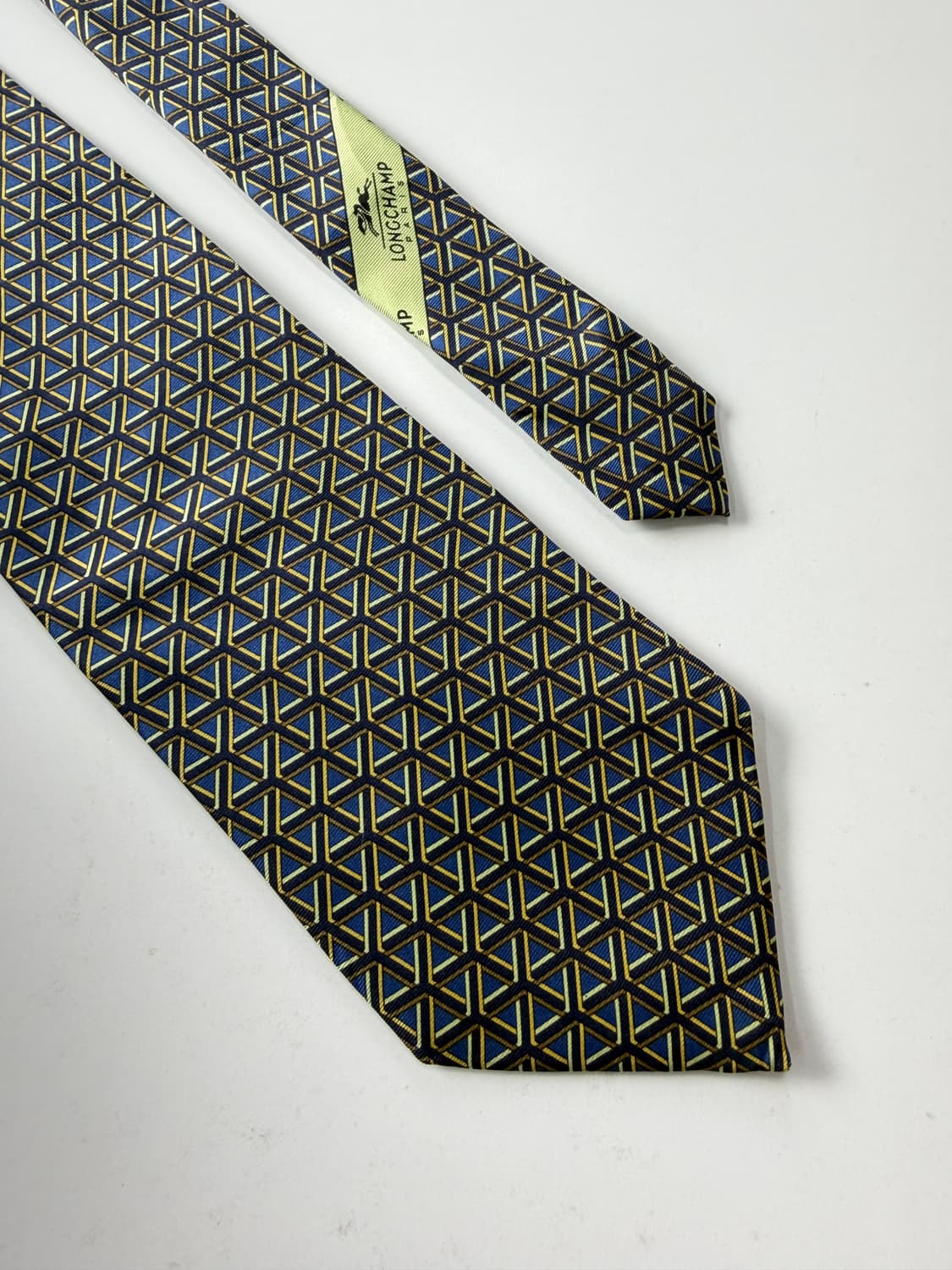 롱샴 (LONGCHAMP) 실크 넥타이 9.7cm 상품이미지4