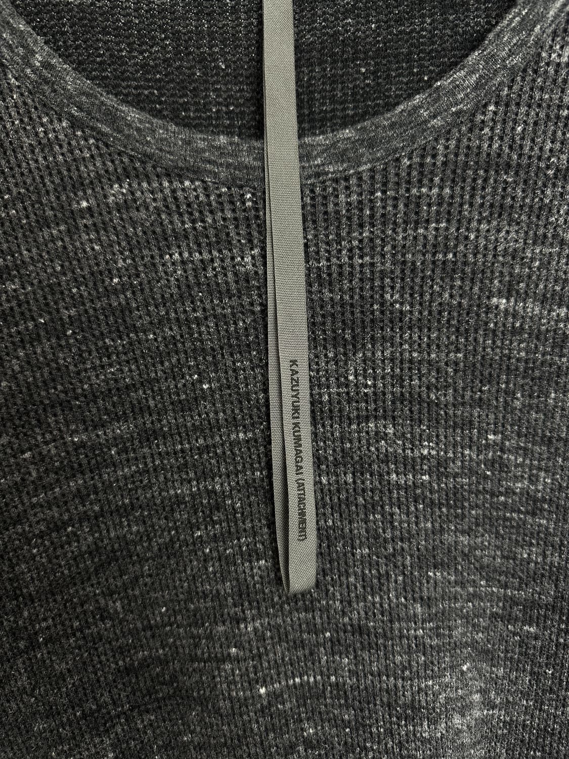 Kazuyuki Kumagai Attachment Cotton Waffl 상품이미지8