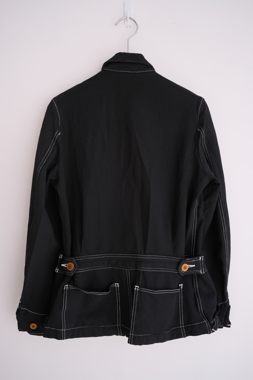 Boiled poly stitched jacket 상품이미지6