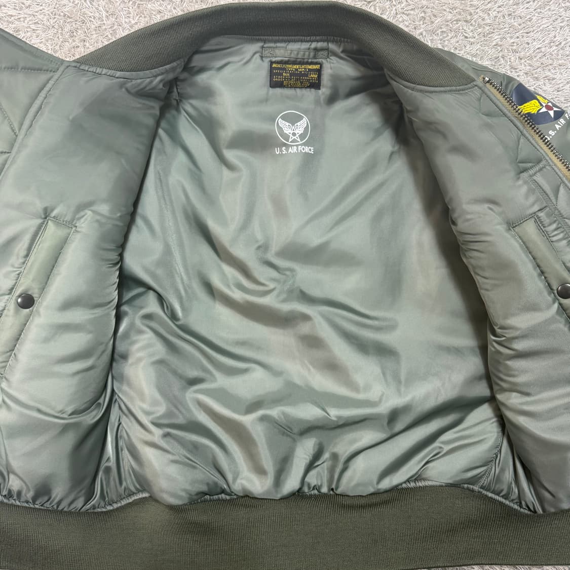 브론슨 MA-1 마원 중국판 L 상품이미지6