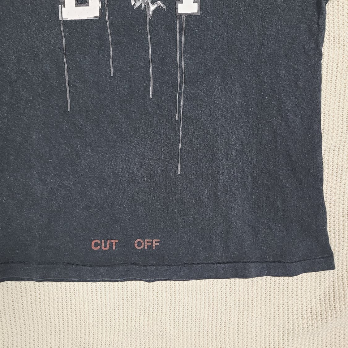 Off-White CUT OFF Eagle Tee(정품) 상품이미지3