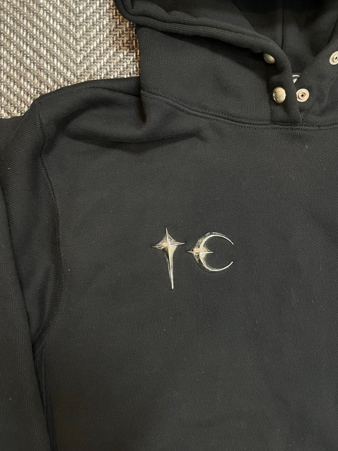 떠그클럽 아머 후드 블랙 2사이즈 상품이미지2