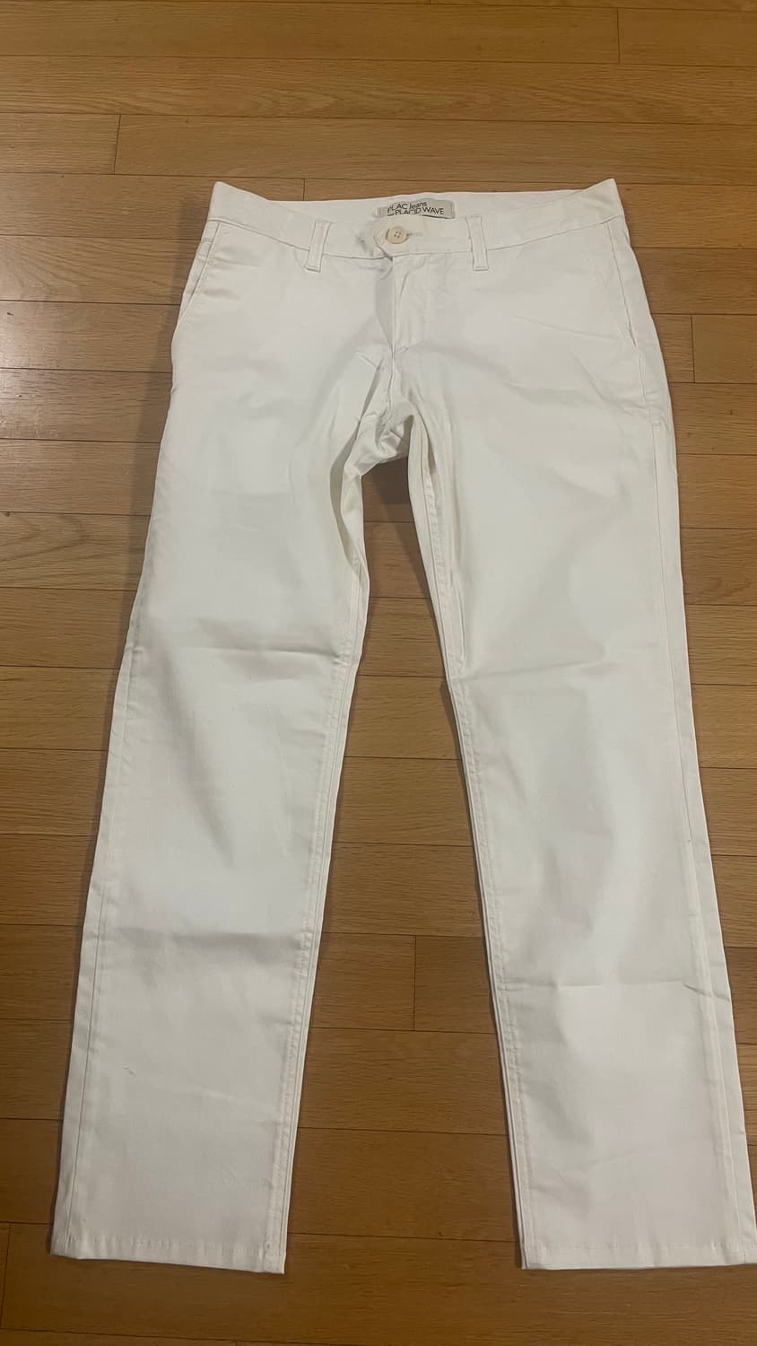 PLAC Jeans 플랙진 화이트 바지 사이즈 31 새상품 상품이미지1