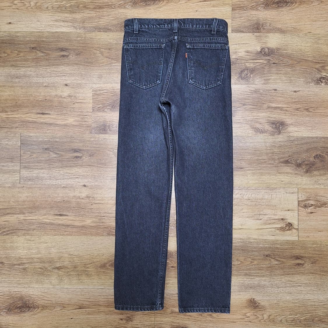 90s 미제 빈티지리바이스 블랙 505 오렌지탭 32X32 상품이미지4