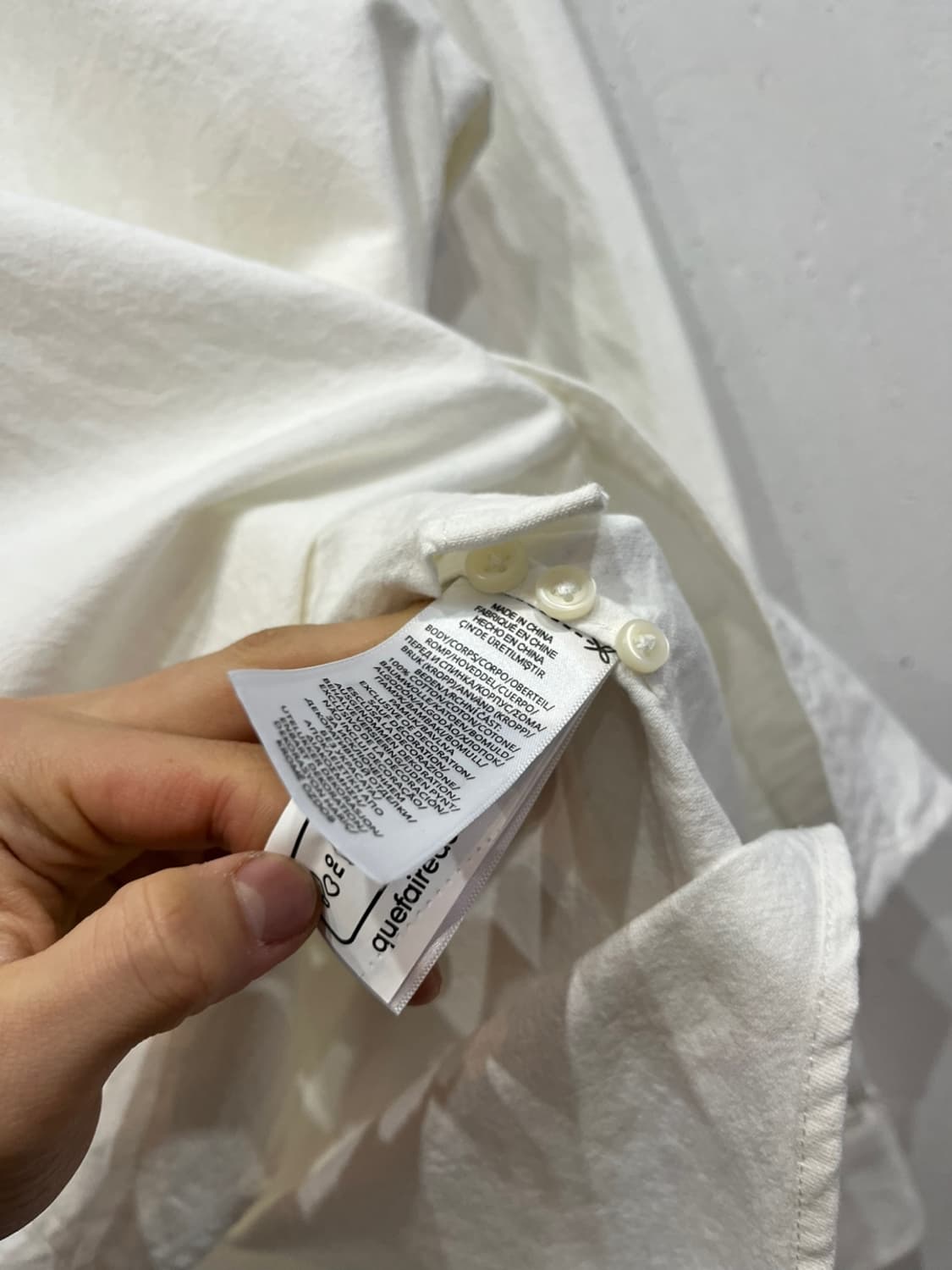 폴로랄프로렌 클래식핏 화이트 셔츠 M 상품이미지5