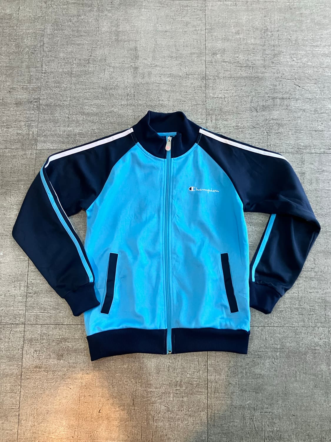 Champion 챔피온 핀터깔y2k 백로고 트랙져지자켓 상품이미지1