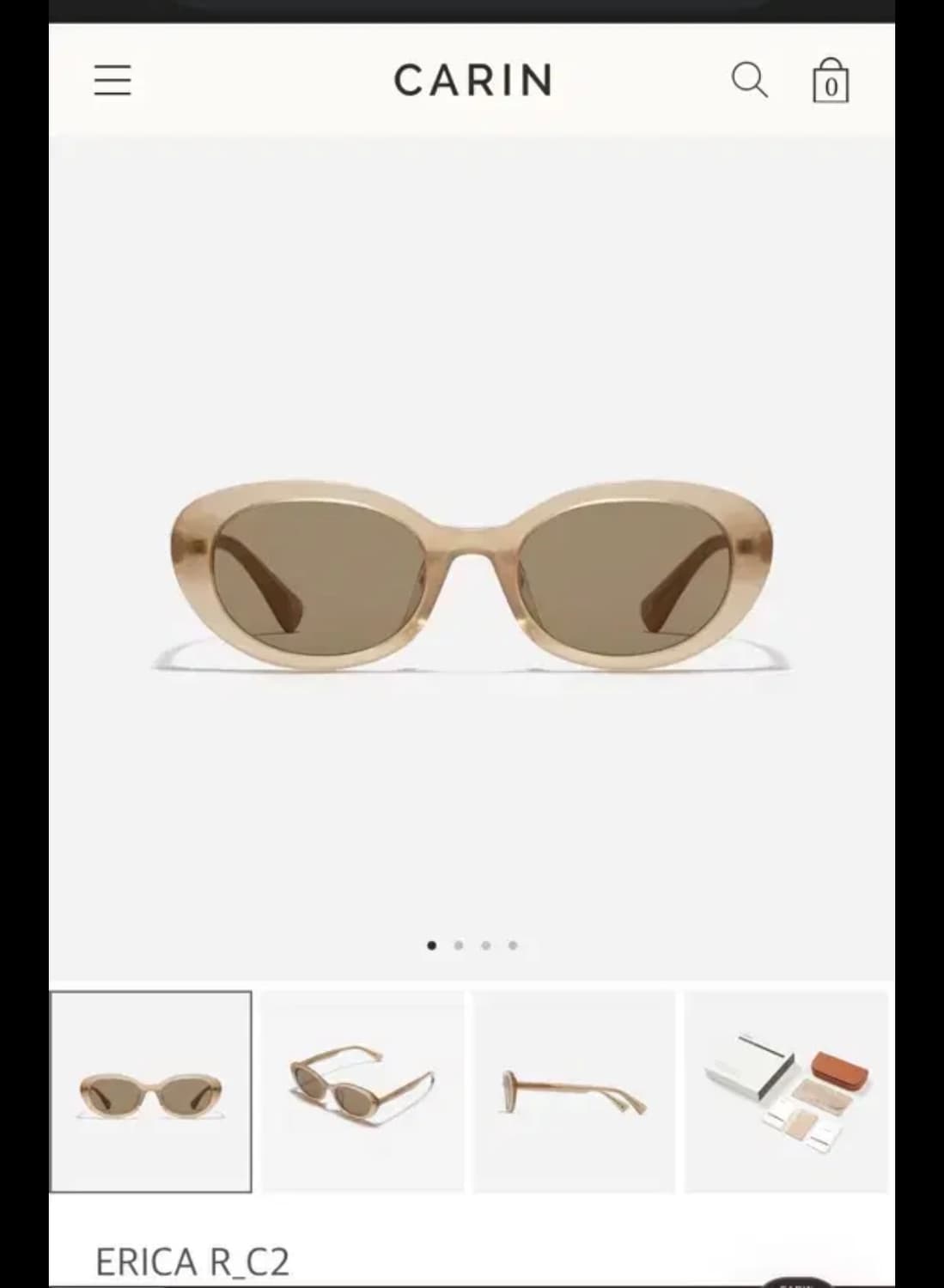 카린 carin Erica (Kristen) R C2 선글라스 (정품) 상품이미지1