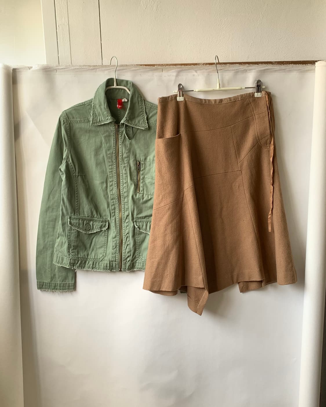 [TSUMORI CHISATO] cutting wool skirt 상품이미지10