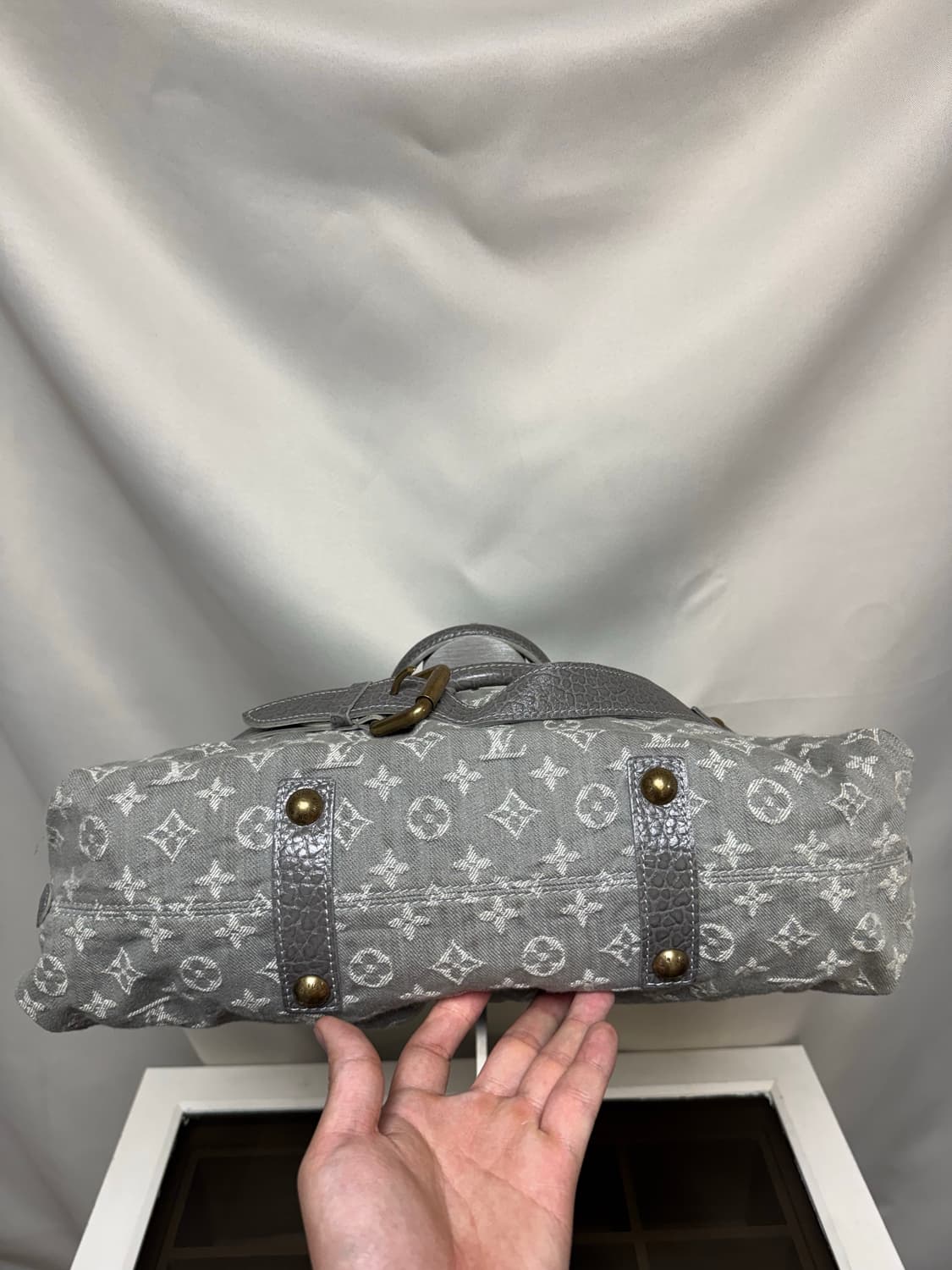 정품 루이비통 데님 백 가방 상품이미지4