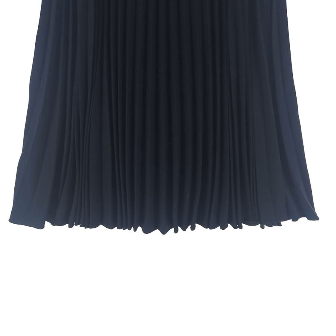 [여40]발렌티노 블랙 플리츠 스커트[Y63-223]/레이디블루 상품이미지3