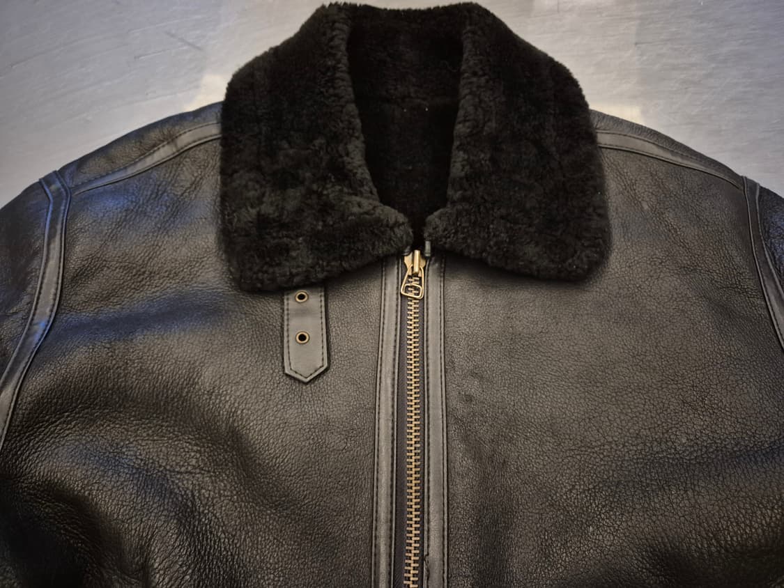 90s TYPE B-3 양털 양가죽 무스탕 상품이미지4
