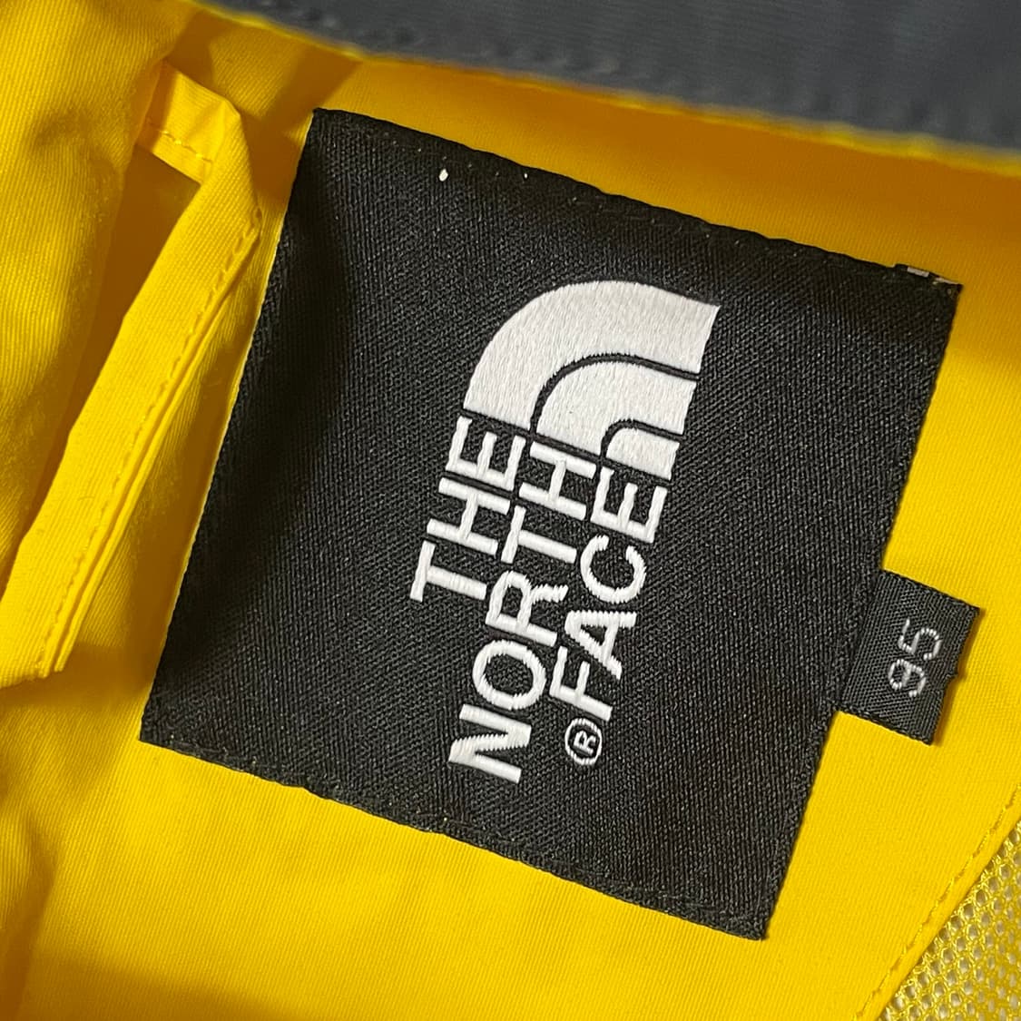 M 노스페이스 하이벤트 옐로우 배색 나일론 후드자켓 상품이미지4