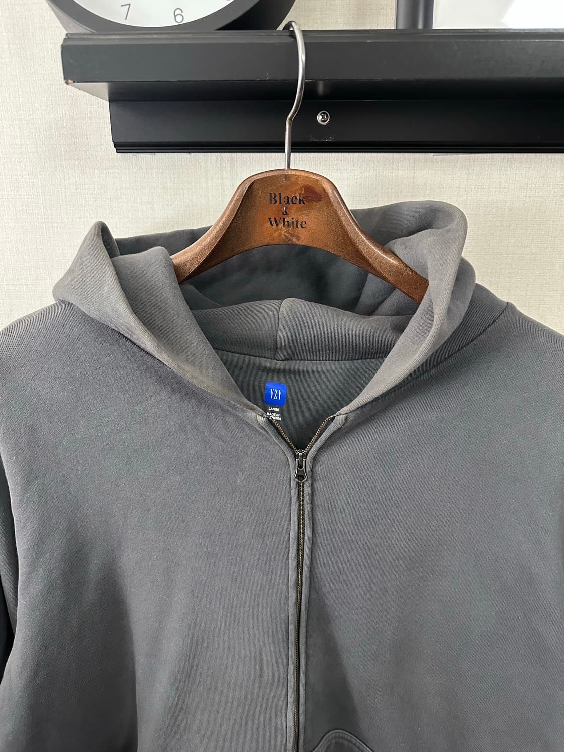 이지 YZY 후드집업 L(95-105)정품 상품이미지5