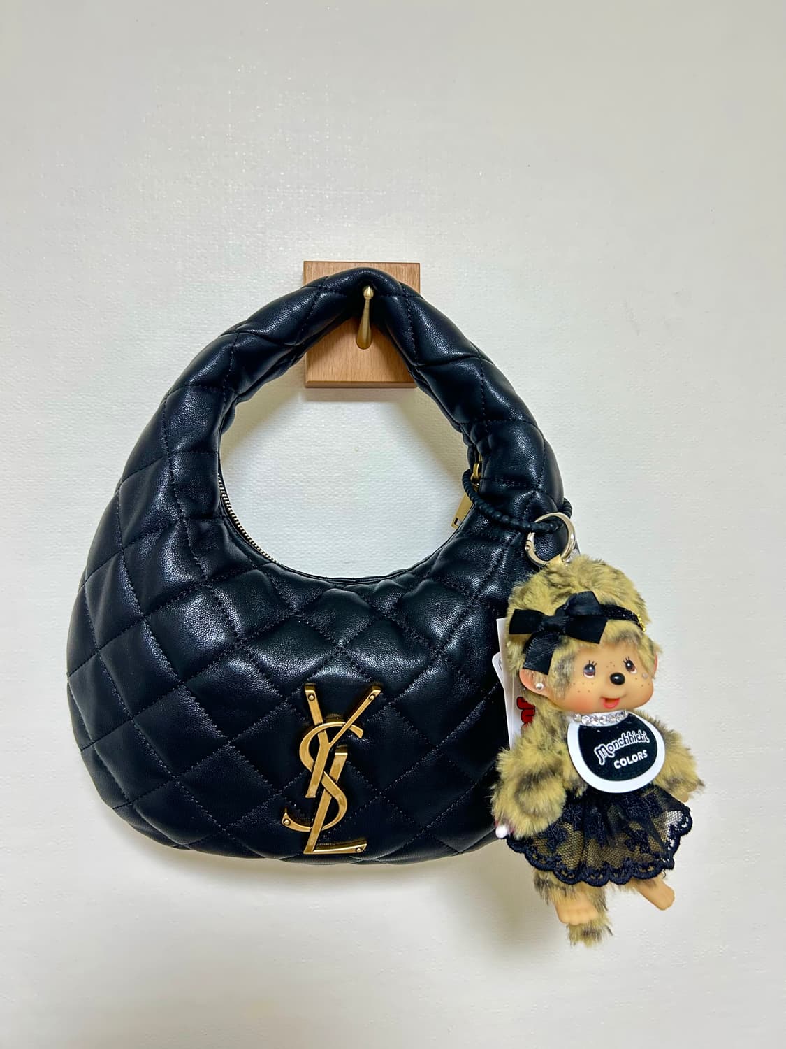 (6)정품몬치치🐆레오파드 퍼 커스텀키링 상품이미지7