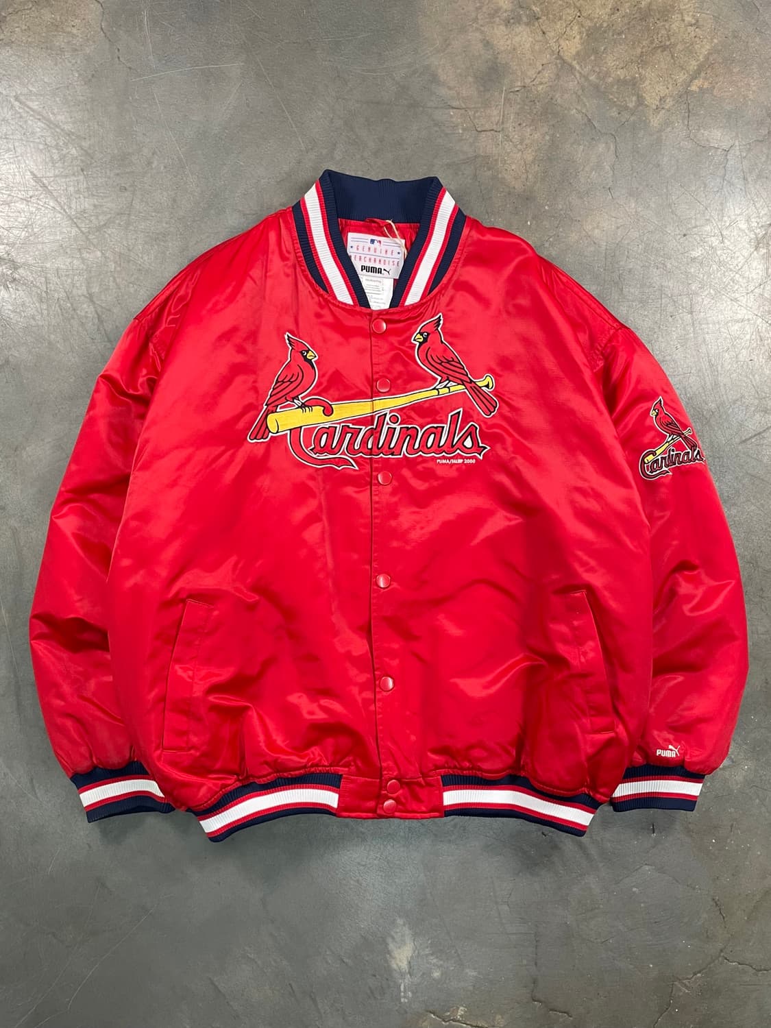 제뉴인머천다이즈 세인트루이스 바시티 자켓 상품이미지1