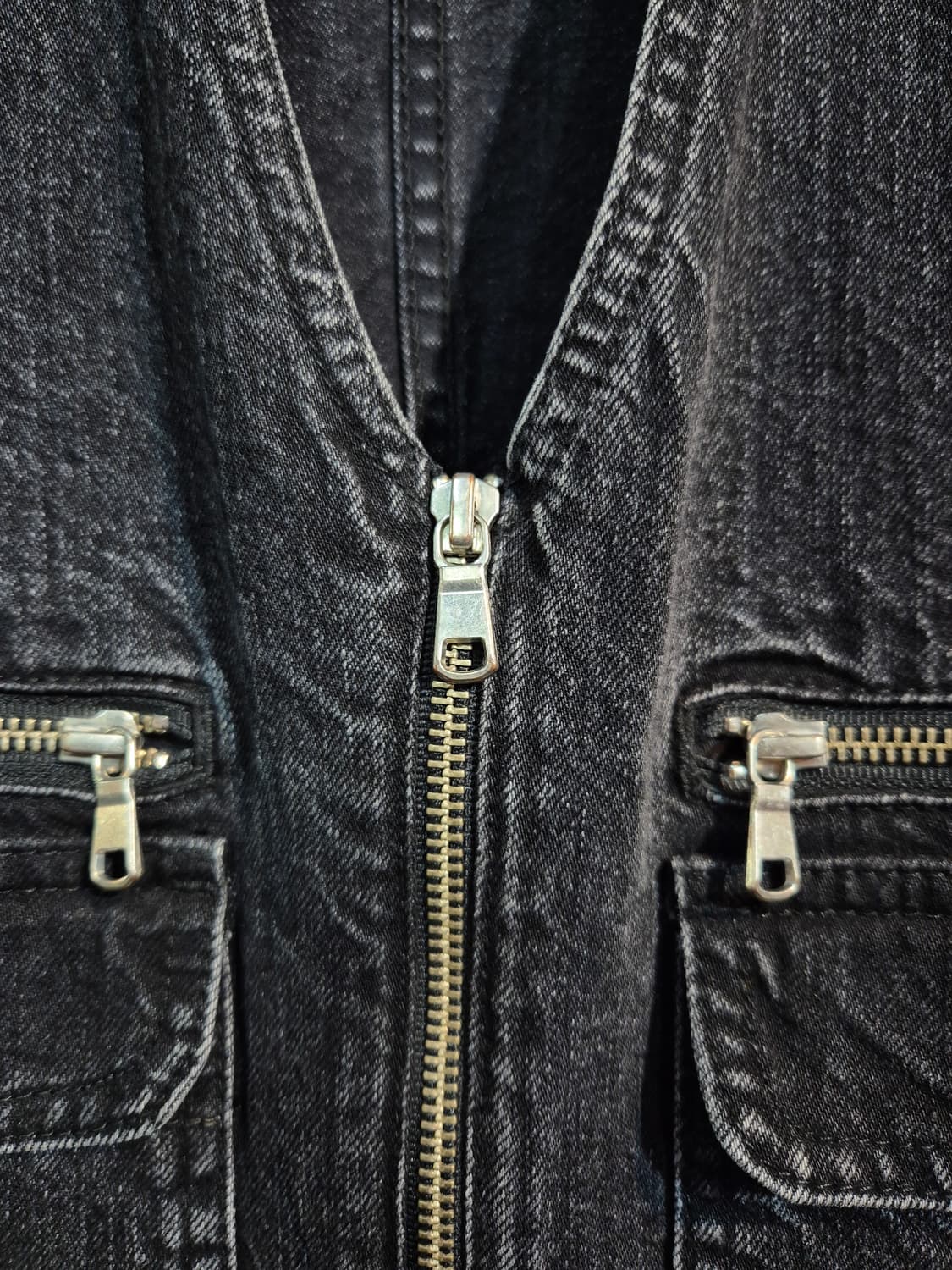 RACHEL COMEY 데님 워크 베스트 2 55 66 상품이미지3