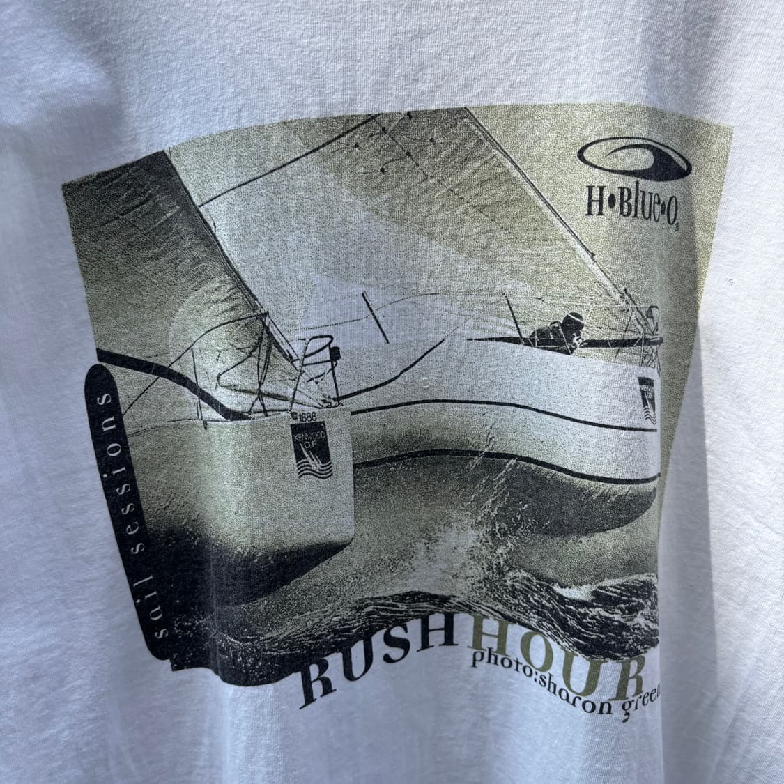 (빅사이즈) 90‘s H2O Blue O x Sharon Green  상품이미지6