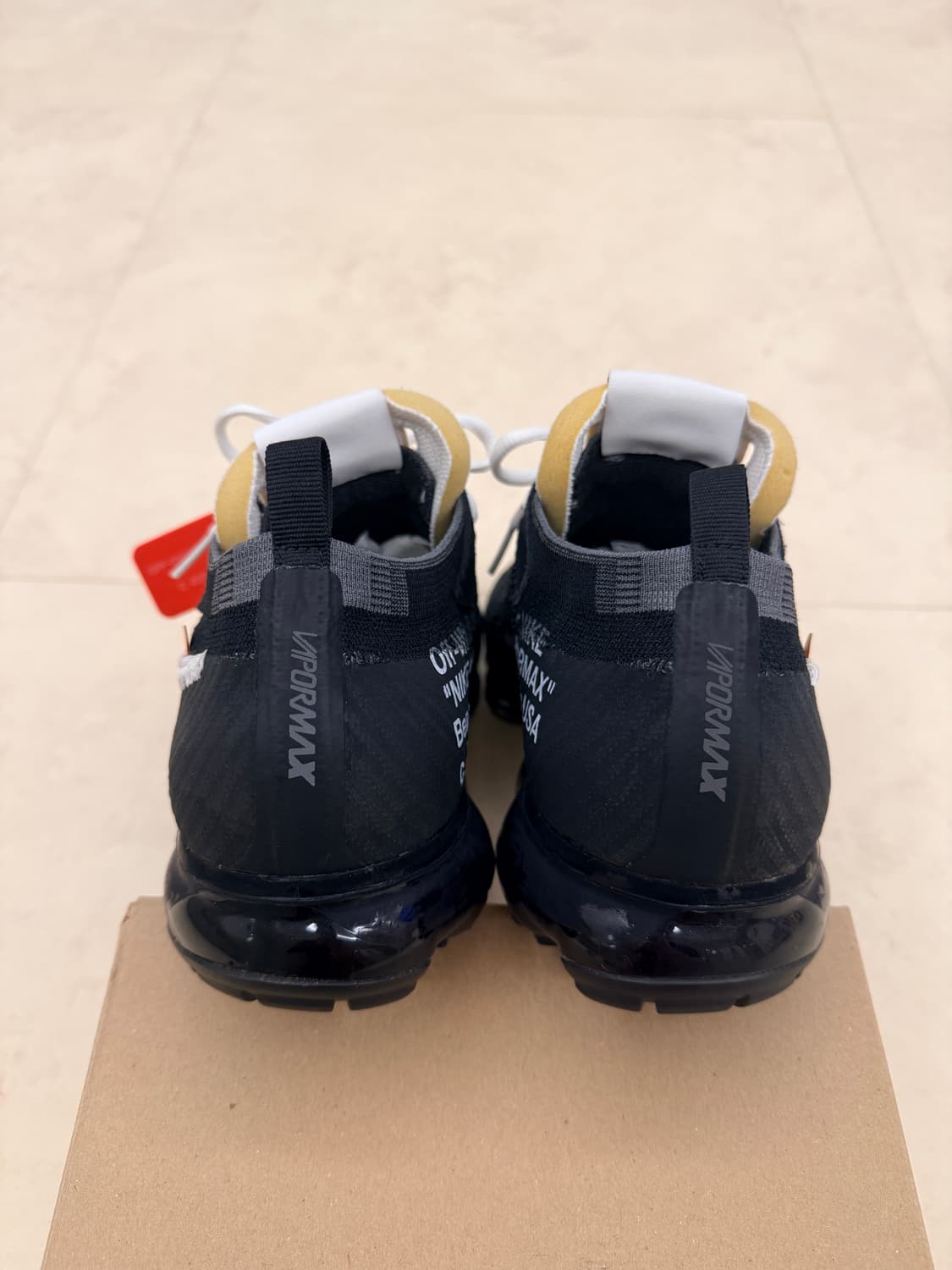 [280] 나이키 오프화이트 베이퍼맥스 og 블랙 더 텐 상품이미지6