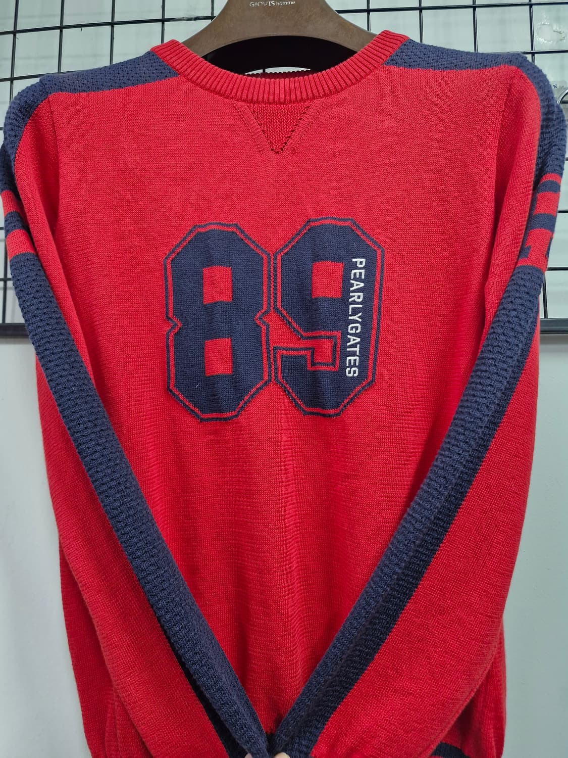 95M/66 파리게이츠 여성 니트 레드. 상품이미지5