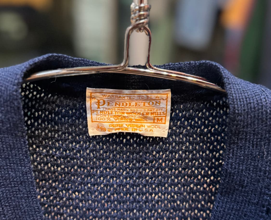 USA 빈티지 펜들턴 가디건 베스트 "M" (500) 상품이미지2