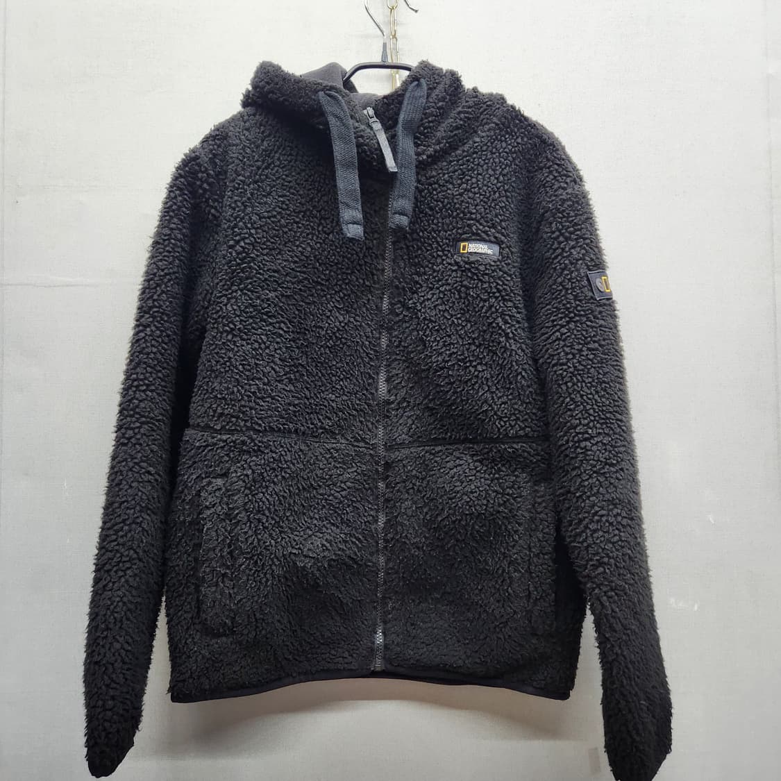 내셔널지오그래픽 와펜 풀집업 후리스 후드집업 L 상품이미지1