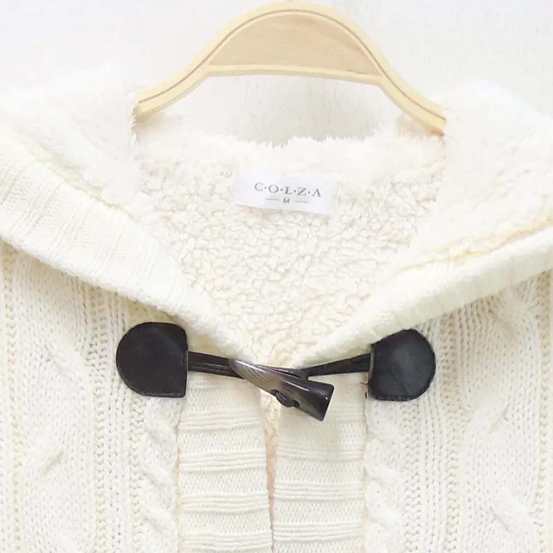 C.O.L.Z.A 뽀글이 니트 떡볶이 가디건 63300 상품이미지5