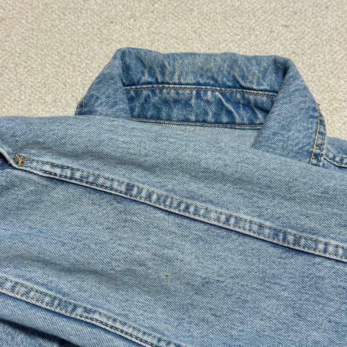 망고 데님 청자켓 상품이미지7