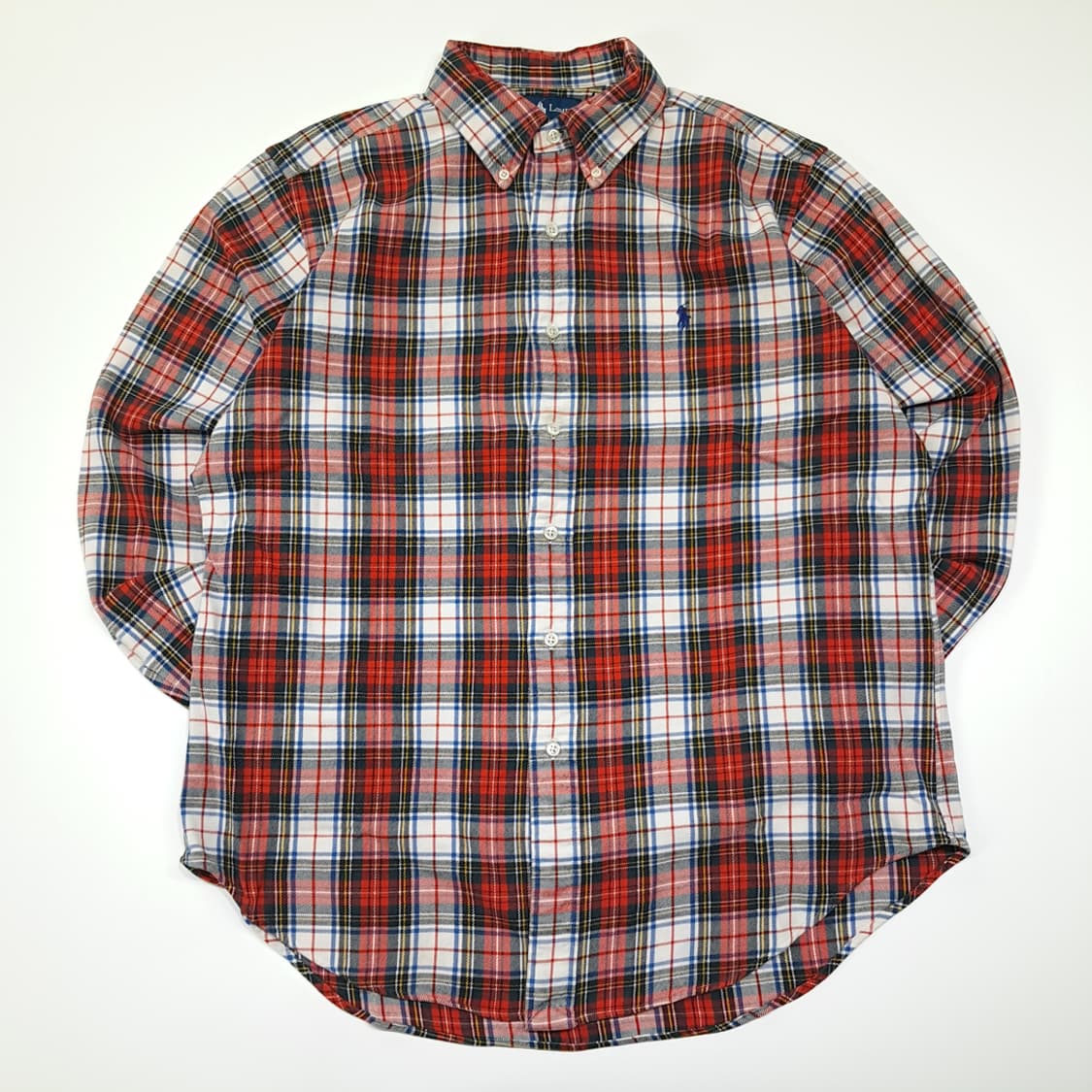 CL191 L 랄프로렌 포니자수 플란넬 셔츠 상품이미지1