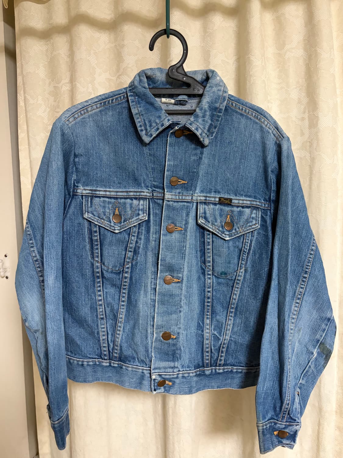 70s usa wrangler 127mj 랭글러 데님자켓 상품이미지1